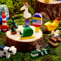 12 Easter Eggs with Building Blocks for Kids Party & Hunt