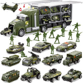 25-in-1 Die-Cast Military Toy Set
