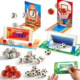 28-Pack Sports Balls with Valentine's Day Cards for Kids