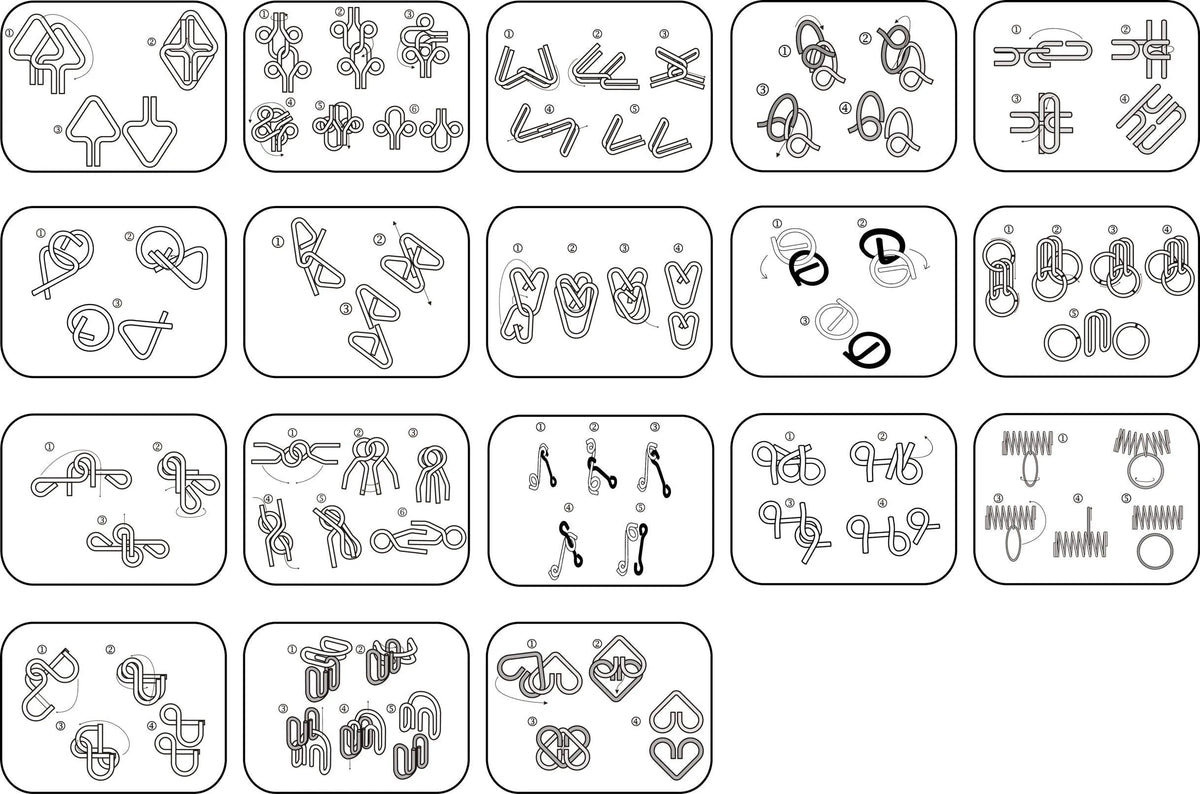 18 Pack Filled Easter Eggs with Metal Brain Teaser Puzzles for Egg Hunt, Party Favors & Classroom Prizes