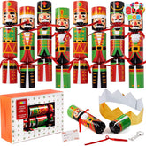 8-Piece Nutcracker-Themed Christmas Cracker Set