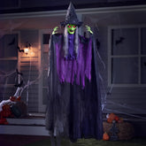72-Inch Halloween Hanging Witch Decorations for Outdoor Use
