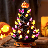 8.5-Inch Halloween Ceramic Tree