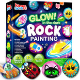 Glow in the Dark Rock Painting Kit for Kids