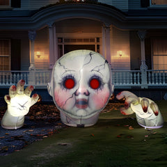 10.3ft Halloween Zombie Baby Inflatable Decoration
