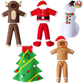5-Piece Christmas Doll Costume Set