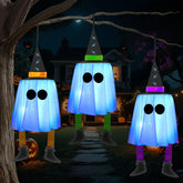 23.6" 3-Pack Halloween Hanging Ghosts Outdoor Decorations
