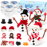 3 Pack DIY Build a Snowman Christmas Craft Kit