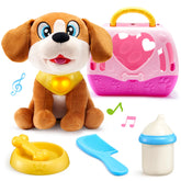 Puppy Play Toy with Carrier & Accessories for Toddlers