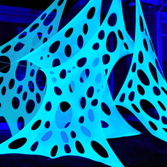 1000 sq ft Halloween Spider Web Decoration for Outdoor Use
