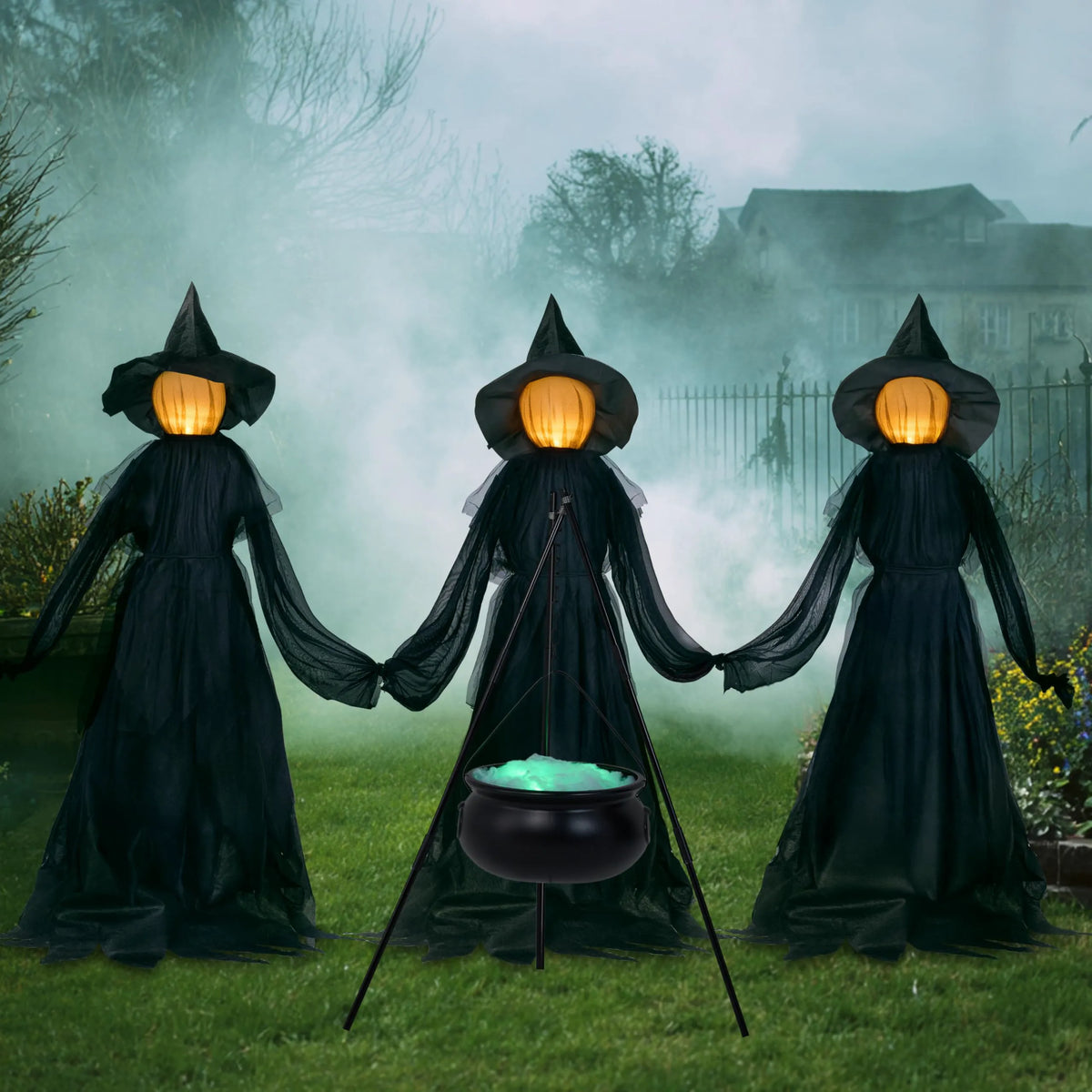 5FT Halloween Witch Outdoor Decoration