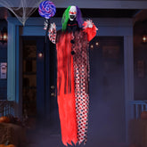 53" Halloween Hanging Clown Outdoor Decorations