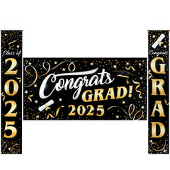 Class of 2025 Graduation Decorations (3-Piece Set)