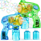 2 Bubble Guns in Green and Blue
