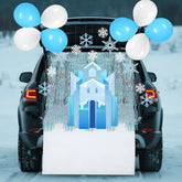 Halloween Trunk or Treat Ice Castle Snow Theme Decorations Kit