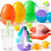 4 Jumbo Prefilled Easter Science Experiment Eggs