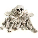 28-Piece Halloween Skeleton Bones & Skull Decoration Kit