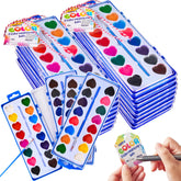 24 Heart-Shaped Watercolor Paints for Valentine's Day