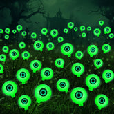 Scary Solar Eyeball Lights for Outdoor Halloween Decor