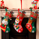3 Pack 18-Inch Christmas Stockings Set