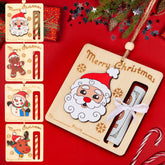 8 Christmas Money Holders for Cash Ornaments, Card Holder Display for Party Decorations