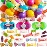 24 Easter Candy-Filled Plastic Eggs