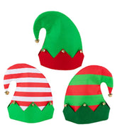 Colorful Holiday Elf Hat (3-Pack)