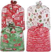 Jumbo Christmas Gift Bags (8 Pack)