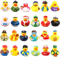 24 Days Advent Calendar with Working Rubber Ducks