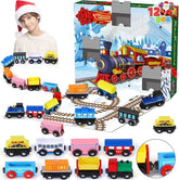Wooden Train Advent Calendar