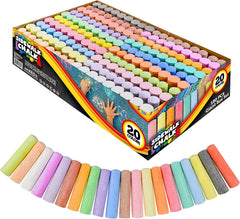 20 Colors Chalk Set - 180 Pieces