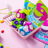 24-Pack Valentine's Day Plastic Fidget Spinners with 6 Design Gift Cards
