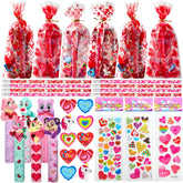28-Pack Valentine's Day Stationery Set for Kids