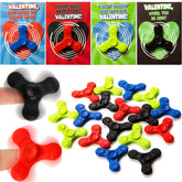 28 Pcs Valentine's Day Spinner Cards for Kids - Classroom Exchange Gifts