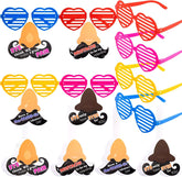 28-Pack Shutter Shades with Valentine's Day Cards for Kids Classroom Exchange Gifts