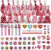 28-Piece Kids Valentine's Day Cards with Stationery Set - Classroom Exchange Gift