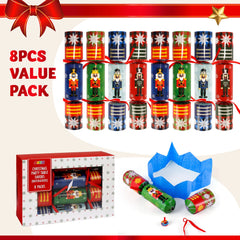 Christmas Party Table Favors (Nutcrackers) - 8 Pack