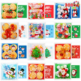 300 Pack Christmas Cellophane Candy Treat Bags