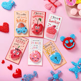 30 Valentine's Day Gift Cards with Foam for Gift Exchange Prizes