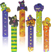 36 Halloween Bookmark Rulers, 6 Designs