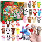24-Piece Finger Puppet Advent Calendar
