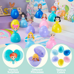 12 Princess Filled Easter Eggs for Egg Hunt