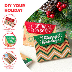 12-Pack Christmas Gift Card Boxes