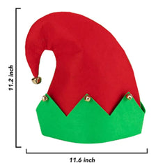 Colorful Holiday Elf Hat (3-Pack)