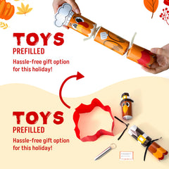 8-Pack Turkey Thanksgiving Party Favors (No Snap)