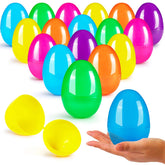 500 Bright Plastic Easter Eggs (3.15 in) for Easter Egg Hunts