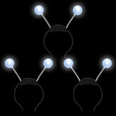LED Martian Head Bopper (Silver) - 3 Pack