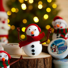 12 Pack DIY Snowman Craft Kit - Christmas Build Your Own Snowman Activity