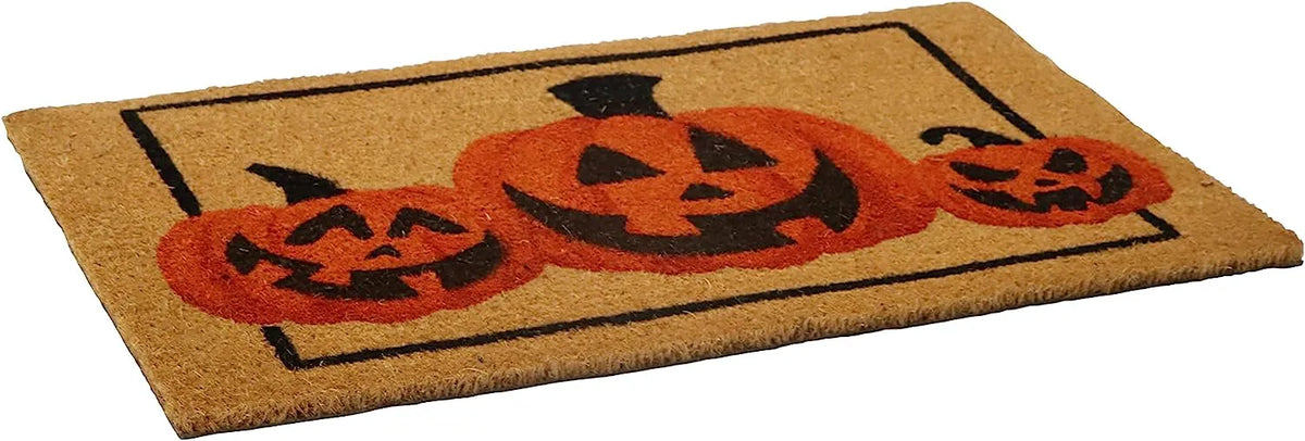Pumpkin Patterned Doormat