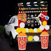 Trunk or Treat Movie Night Car Decoration Kit